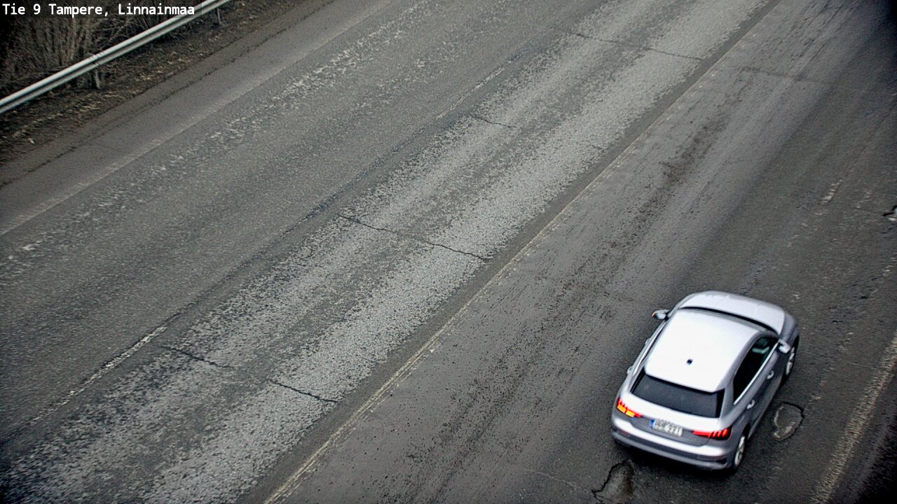Weather Camera Image Väg 9 Tammerfors, Linnainmaa, Tampere, Pirkanmaa