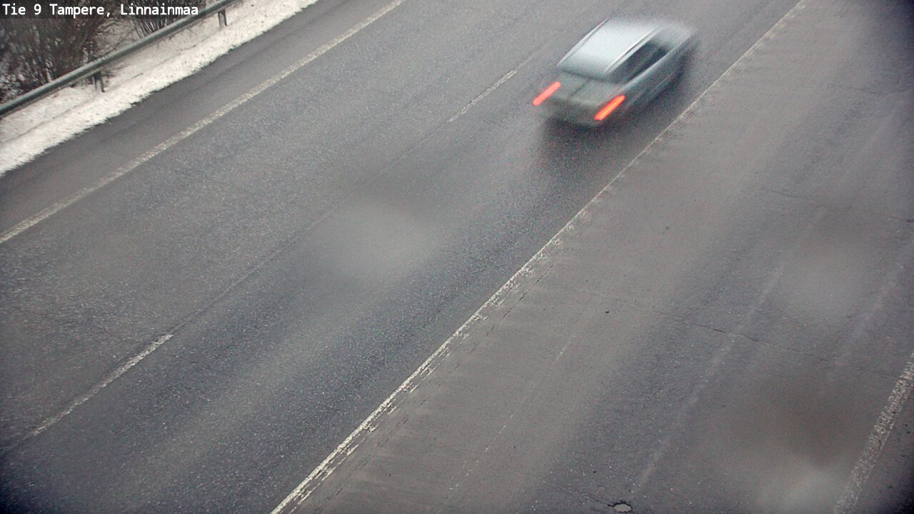 Weather Camera Image Väg 9 Tammerfors, Linnainmaa, Tampere, Pirkanmaa