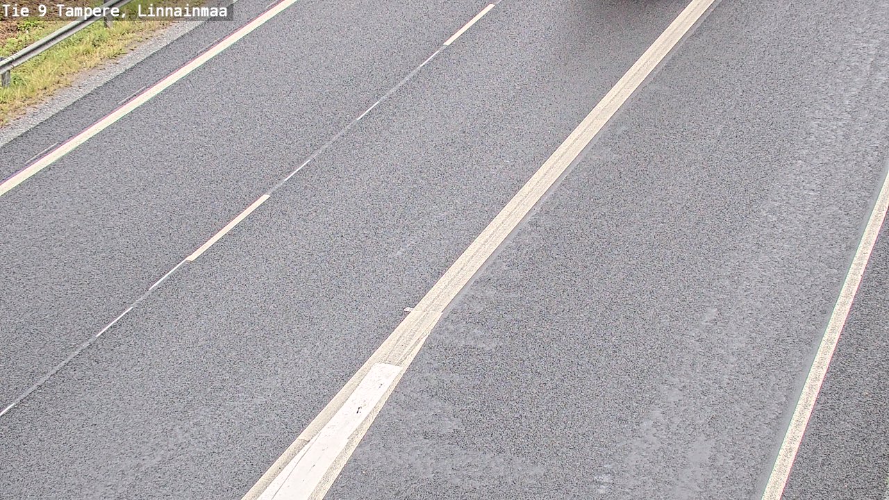 Weather Camera Image Väg 9 Tammerfors, Linnainmaa, Tampere, Pirkanmaa