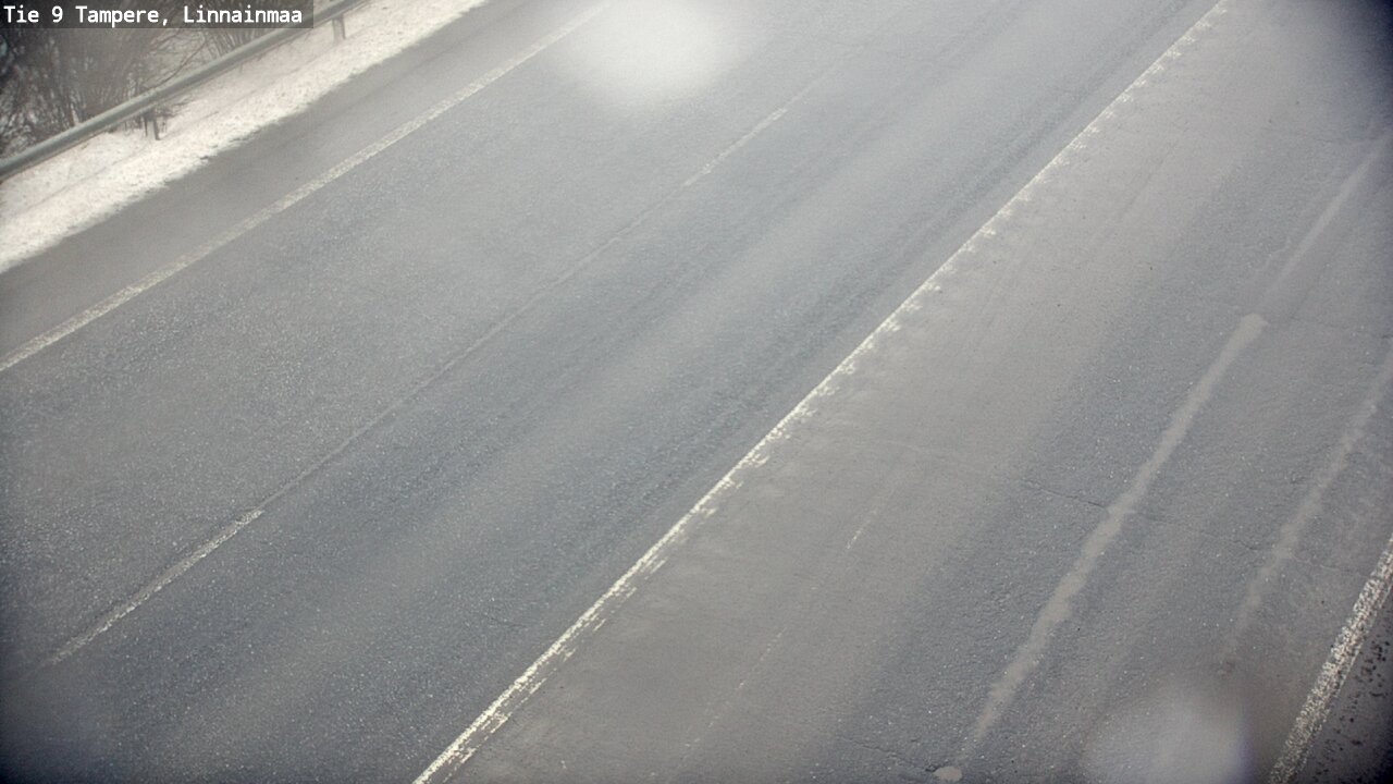 Weather Camera Image Väg 9 Tammerfors, Linnainmaa, Tampere, Pirkanmaa