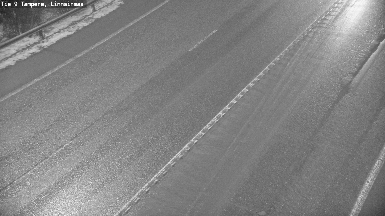 Weather Camera Image Väg 9 Tammerfors, Linnainmaa, Tampere, Pirkanmaa