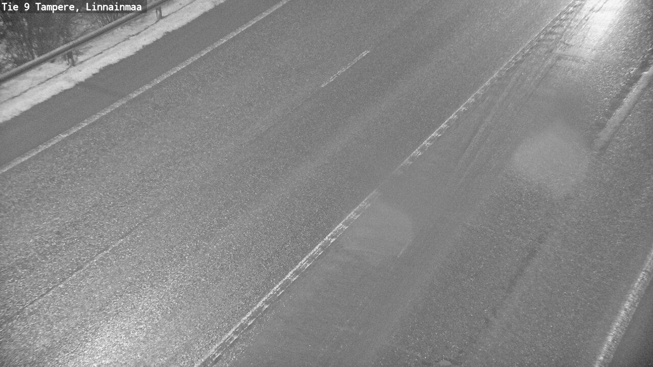 Weather Camera Image Väg 9 Tammerfors, Linnainmaa, Tampere, Pirkanmaa
