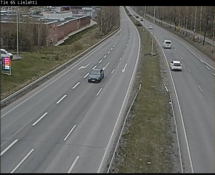 Weather Camera Image Road 65 Tampere, Lielahti, Tampere, Pirkanmaa