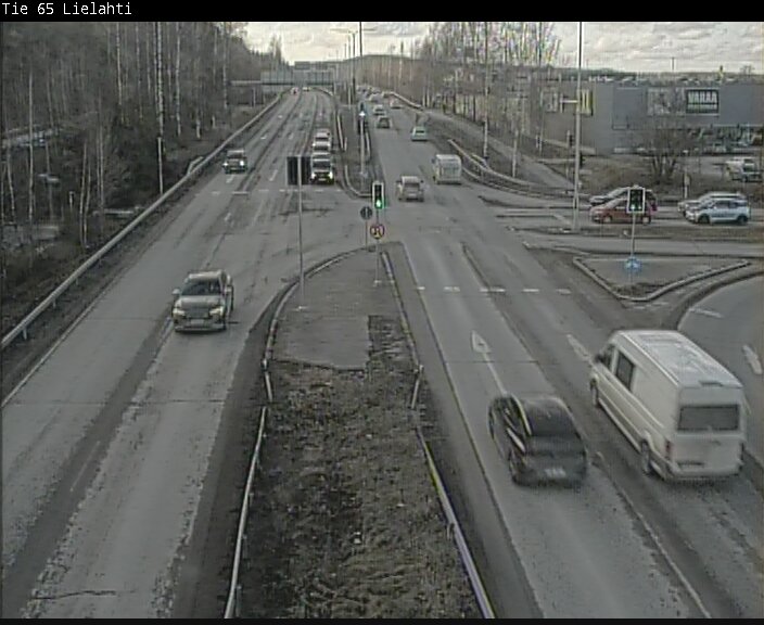 Weather Camera Image Väg 65 Tammerfors, Lielahti, Tampere, Pirkanmaa