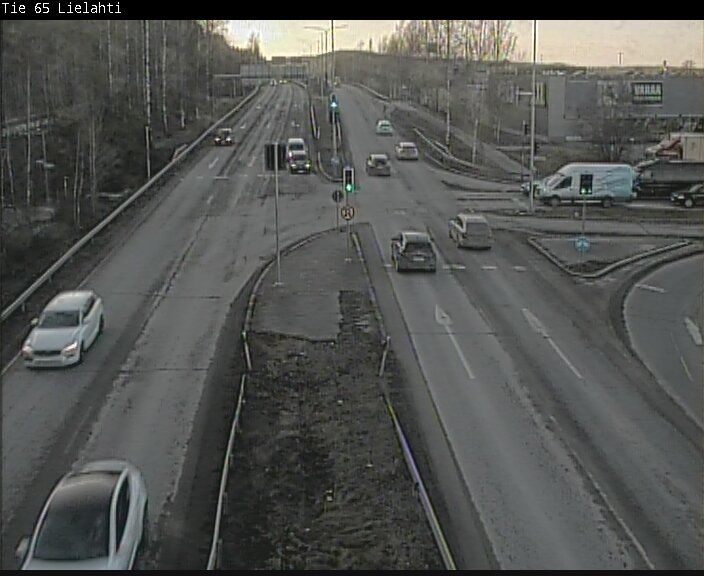 Weather Camera Image Väg 65 Tammerfors, Lielahti, Tampere, Pirkanmaa