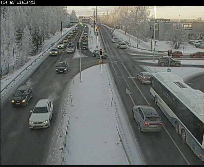 Weather Camera Image Väg 65 Tammerfors, Lielahti, Tampere, Pirkanmaa