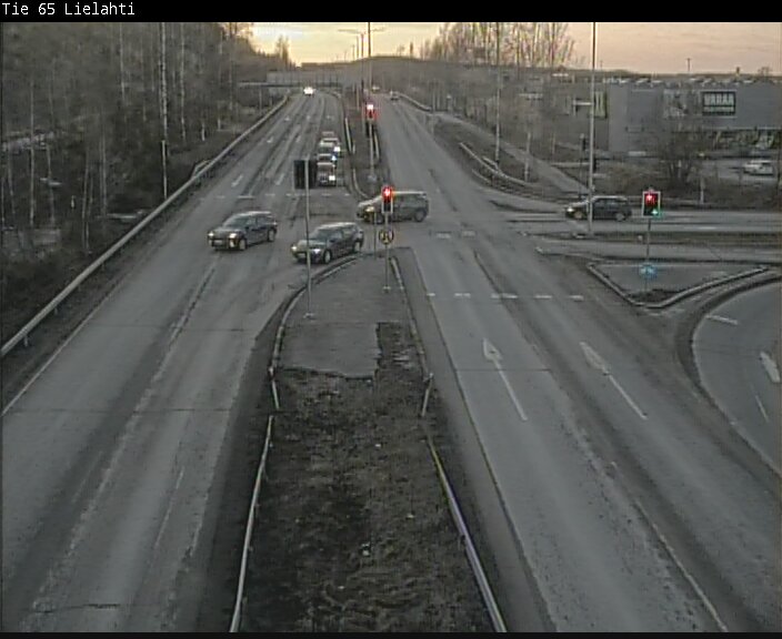 Weather Camera Image Väg 65 Tammerfors, Lielahti, Tampere, Pirkanmaa