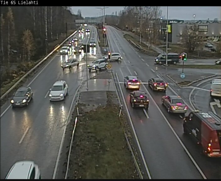 Weather Camera Image Väg 65 Tammerfors, Lielahti, Tampere, Pirkanmaa