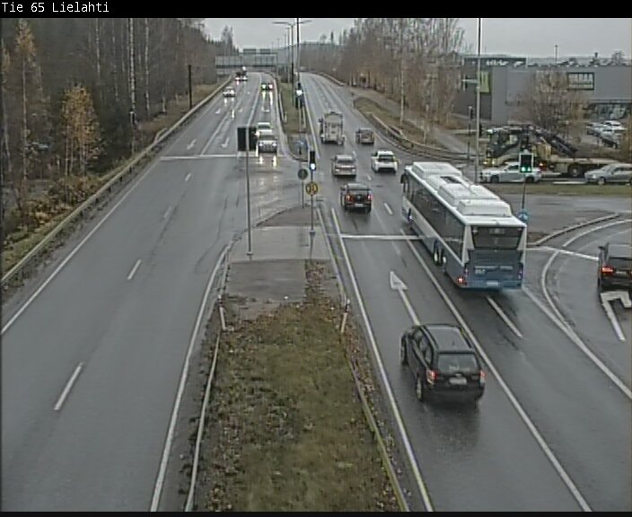 Weather Camera Image Väg 65 Tammerfors, Lielahti, Tampere, Pirkanmaa