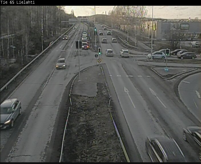 Weather Camera Image Väg 65 Tammerfors, Lielahti, Tampere, Pirkanmaa