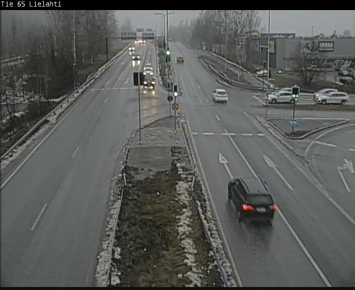 Weather Camera Image Väg 65 Tammerfors, Lielahti, Tampere, Pirkanmaa