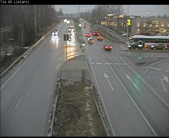 Weather Camera Image Väg 65 Tammerfors, Lielahti, Tampere, Pirkanmaa