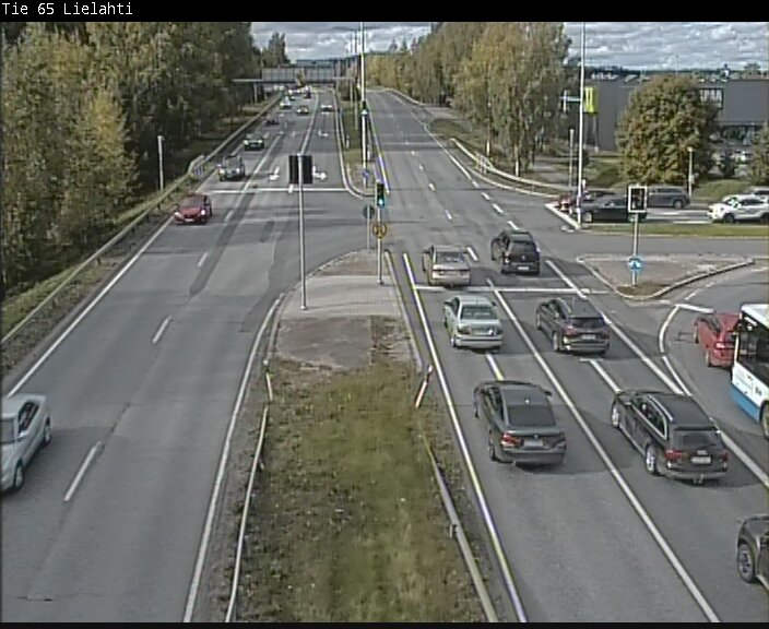 Weather Camera Image Väg 65 Tammerfors, Lielahti, Tampere, Pirkanmaa