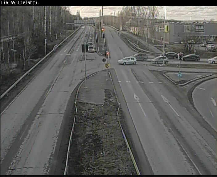 Weather Camera Image Väg 65 Tammerfors, Lielahti, Tampere, Pirkanmaa