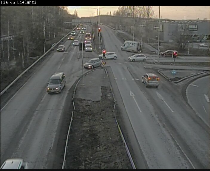 Weather Camera Image Väg 65 Tammerfors, Lielahti, Tampere, Pirkanmaa