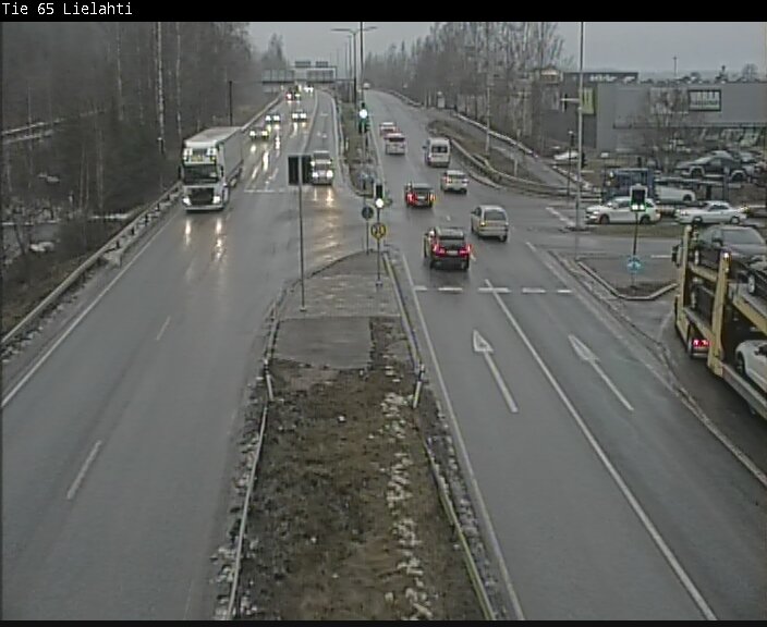 Weather Camera Image Väg 65 Tammerfors, Lielahti, Tampere, Pirkanmaa