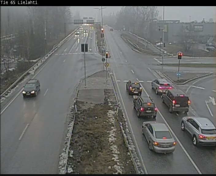 Weather Camera Image Väg 65 Tammerfors, Lielahti, Tampere, Pirkanmaa