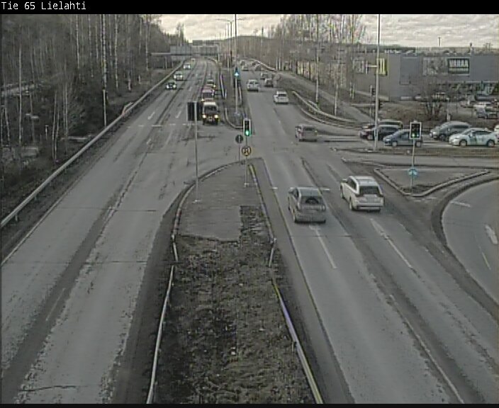 Weather Camera Image Väg 65 Tammerfors, Lielahti, Tampere, Pirkanmaa