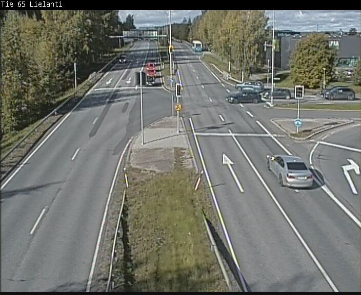 Weather Camera Image Väg 65 Tammerfors, Lielahti, Tampere, Pirkanmaa