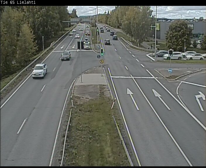 Weather Camera Image Väg 65 Tammerfors, Lielahti, Tampere, Pirkanmaa
