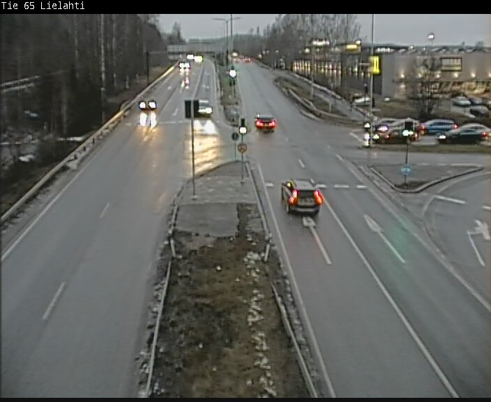 Weather Camera Image Väg 65 Tammerfors, Lielahti, Tampere, Pirkanmaa