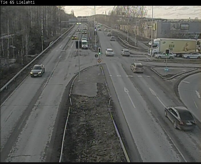 Weather Camera Image Väg 65 Tammerfors, Lielahti, Tampere, Pirkanmaa