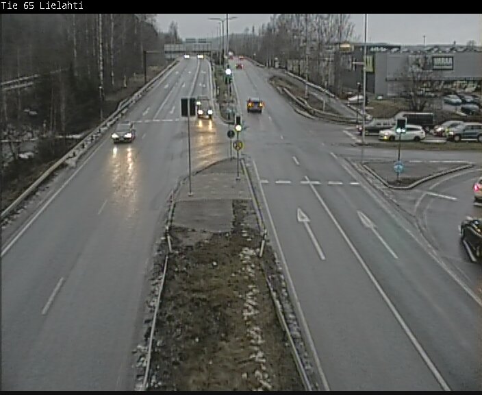 Weather Camera Image Väg 65 Tammerfors, Lielahti, Tampere, Pirkanmaa