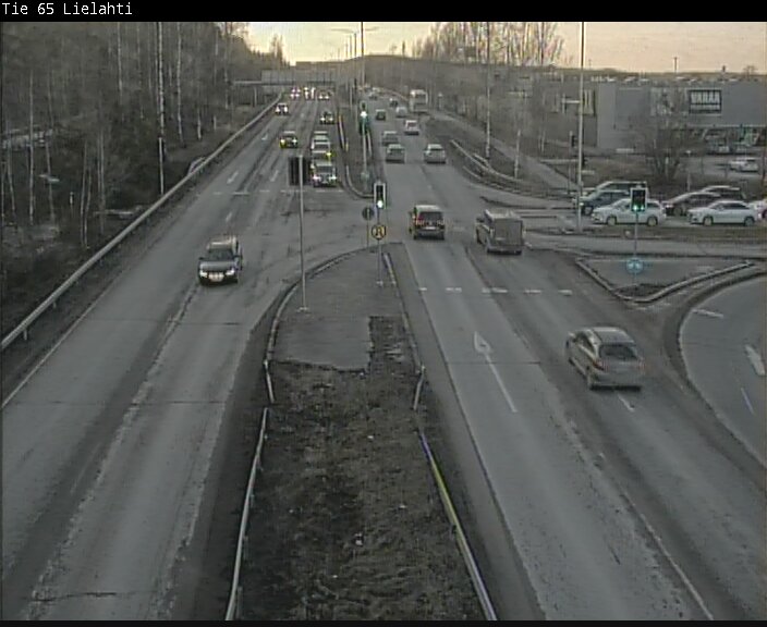 Weather Camera Image Väg 65 Tammerfors, Lielahti, Tampere, Pirkanmaa