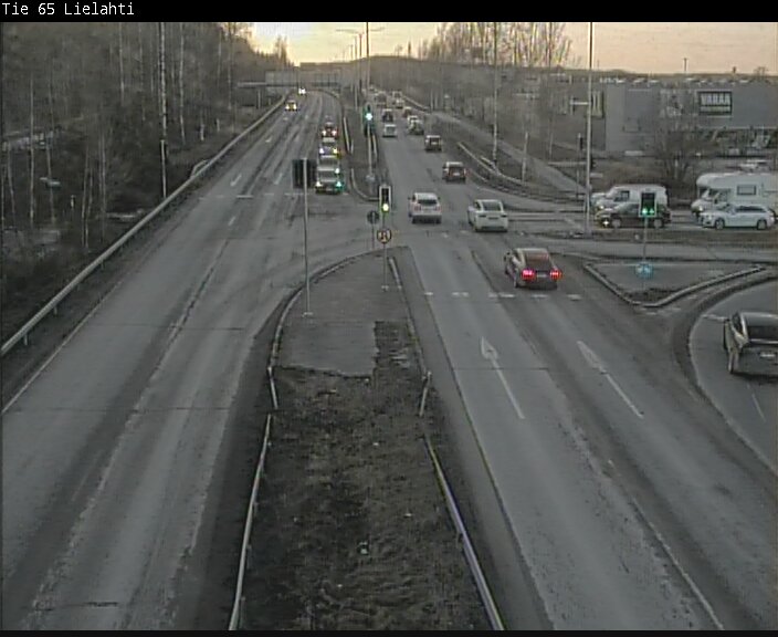 Weather Camera Image Väg 65 Tammerfors, Lielahti, Tampere, Pirkanmaa