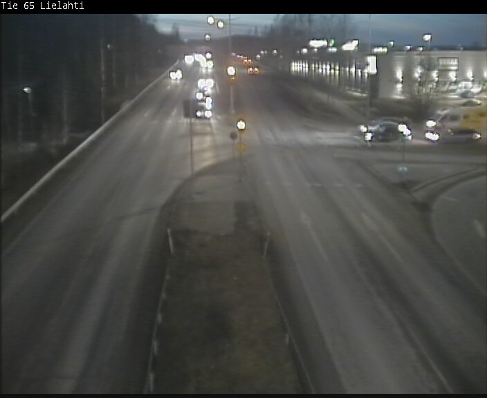 Weather Camera Image Väg 65 Tammerfors, Lielahti, Tampere, Pirkanmaa