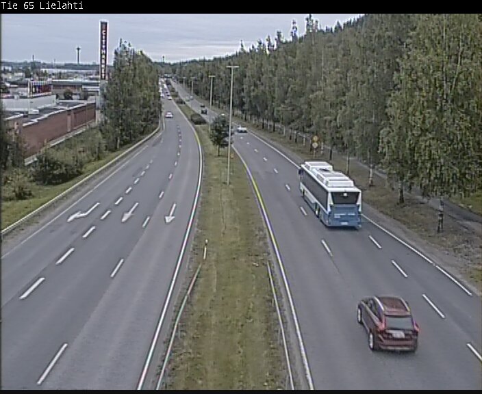 Weather Camera Image Road 65 Tampere, Lielahti, Tampere, Pirkanmaa