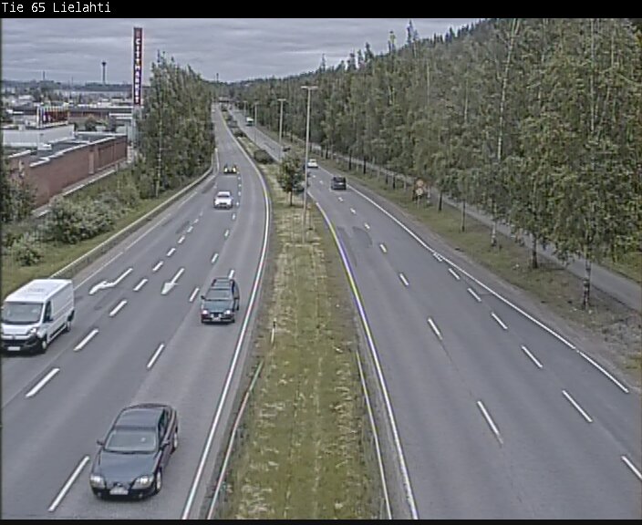 Weather Camera Image Väg 65 Tammerfors, Lielahti, Tampere, Pirkanmaa