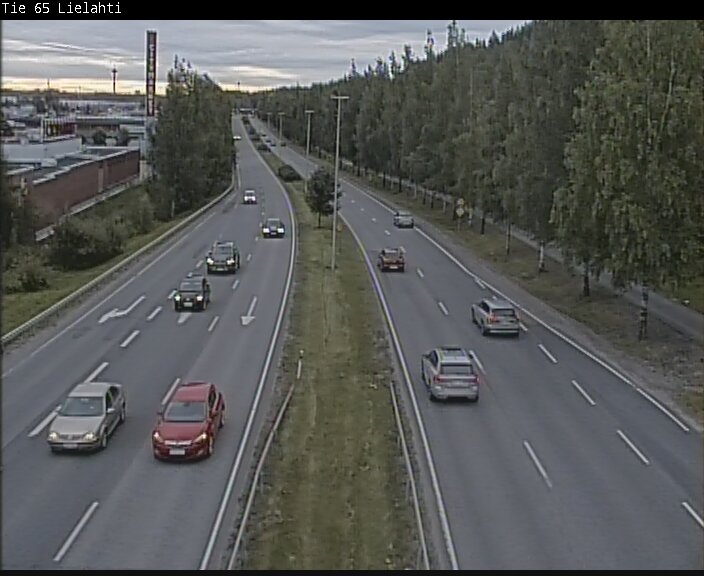 Weather Camera Image Väg 65 Tammerfors, Lielahti, Tampere, Pirkanmaa