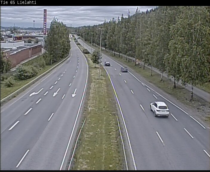 Weather Camera Image Väg 65 Tammerfors, Lielahti, Tampere, Pirkanmaa