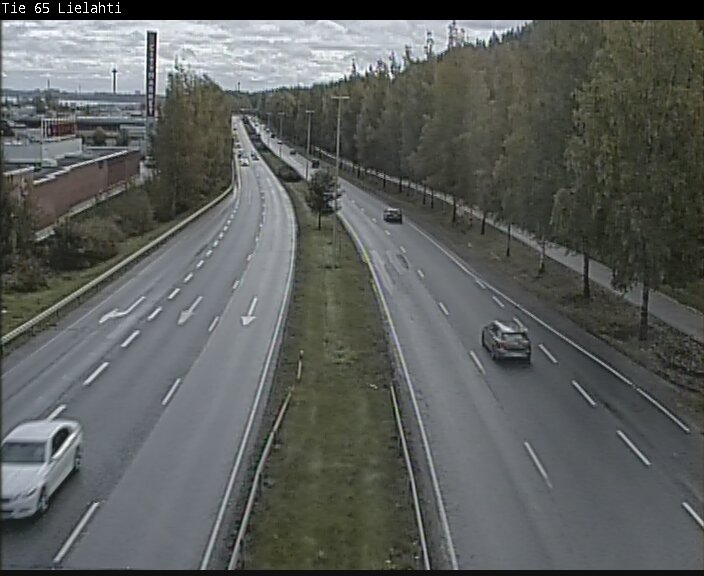 Weather Camera Image Väg 65 Tammerfors, Lielahti, Tampere, Pirkanmaa