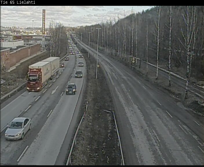 Weather Camera Image Road 65 Tampere, Lielahti, Tampere, Pirkanmaa