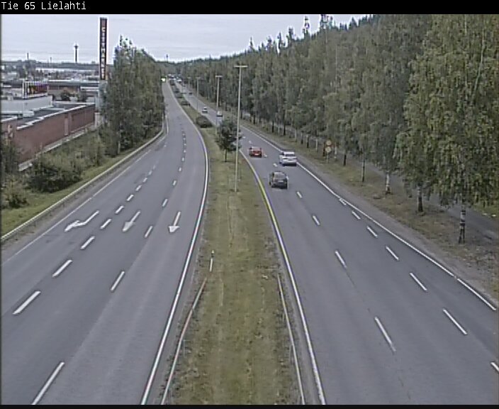 Weather Camera Image Väg 65 Tammerfors, Lielahti, Tampere, Pirkanmaa