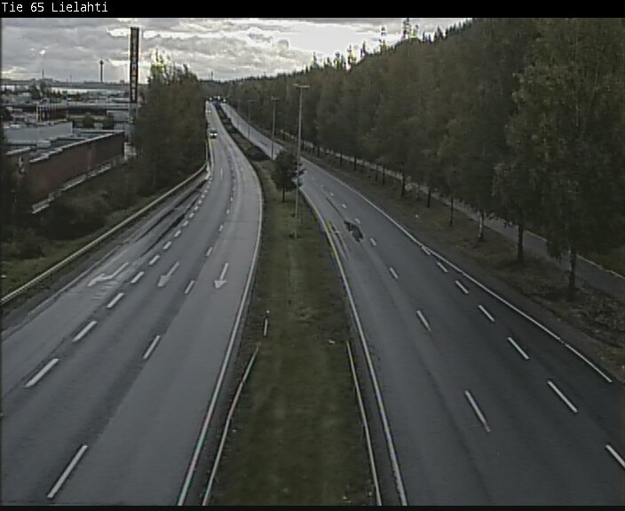 Weather Camera Image Väg 65 Tammerfors, Lielahti, Tampere, Pirkanmaa