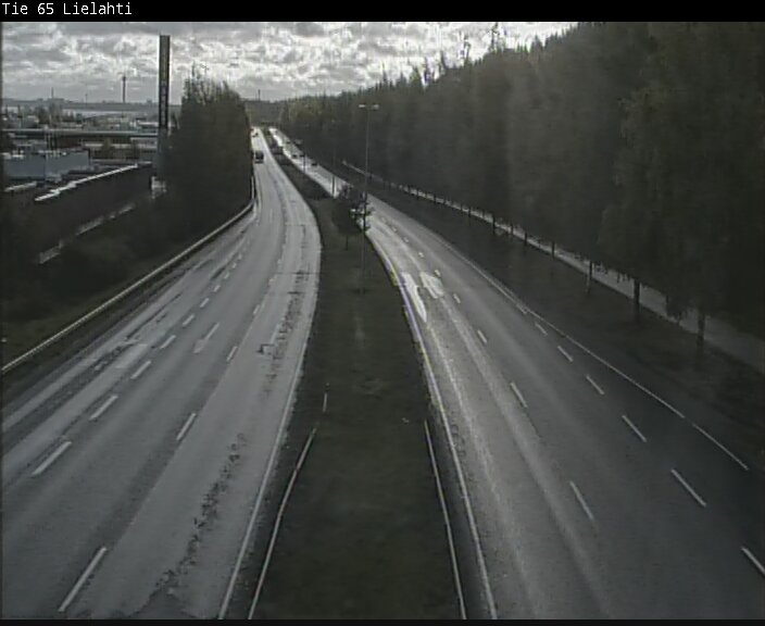 Weather Camera Image Väg 65 Tammerfors, Lielahti, Tampere, Pirkanmaa
