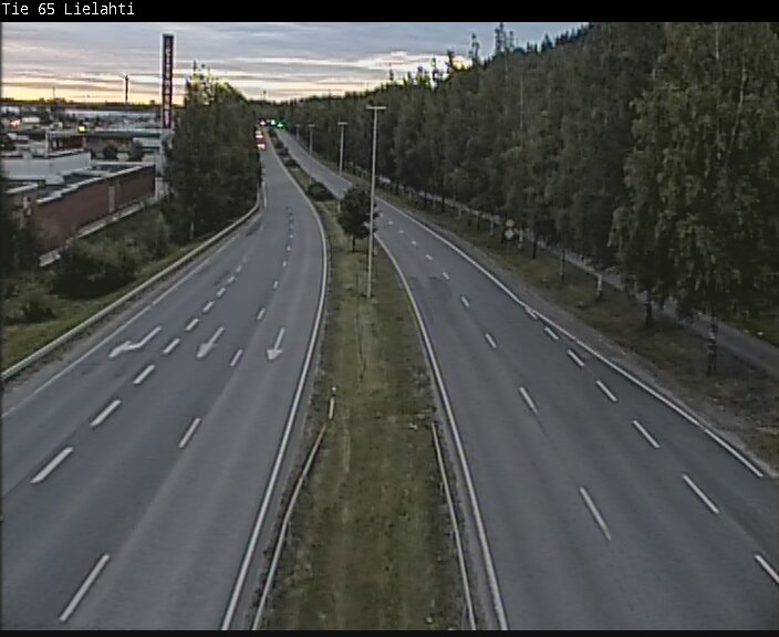 Weather Camera Image Väg 65 Tammerfors, Lielahti, Tampere, Pirkanmaa