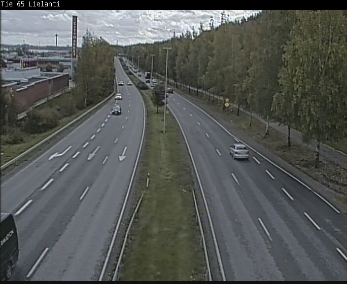 Weather Camera Image Väg 65 Tammerfors, Lielahti, Tampere, Pirkanmaa