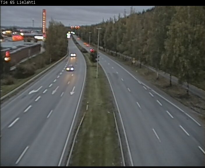 Weather Camera Image Väg 65 Tammerfors, Lielahti, Tampere, Pirkanmaa