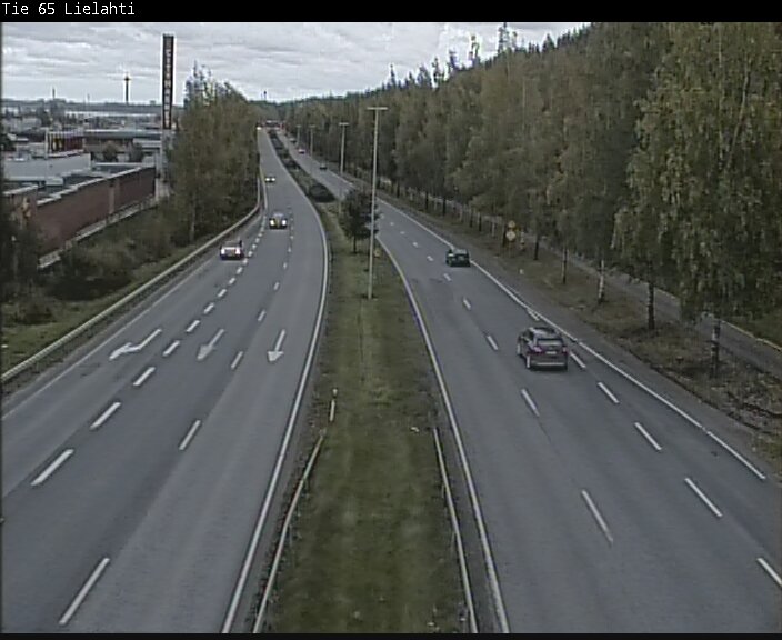 Weather Camera Image Väg 65 Tammerfors, Lielahti, Tampere, Pirkanmaa