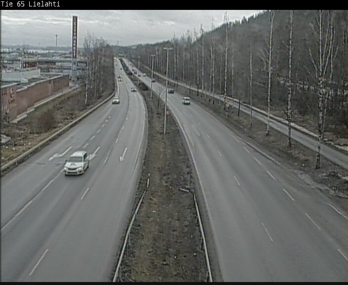 Weather Camera Image Väg 65 Tammerfors, Lielahti, Tampere, Pirkanmaa