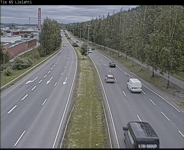 Weather Camera Image Väg 65 Tammerfors, Lielahti, Tampere, Pirkanmaa