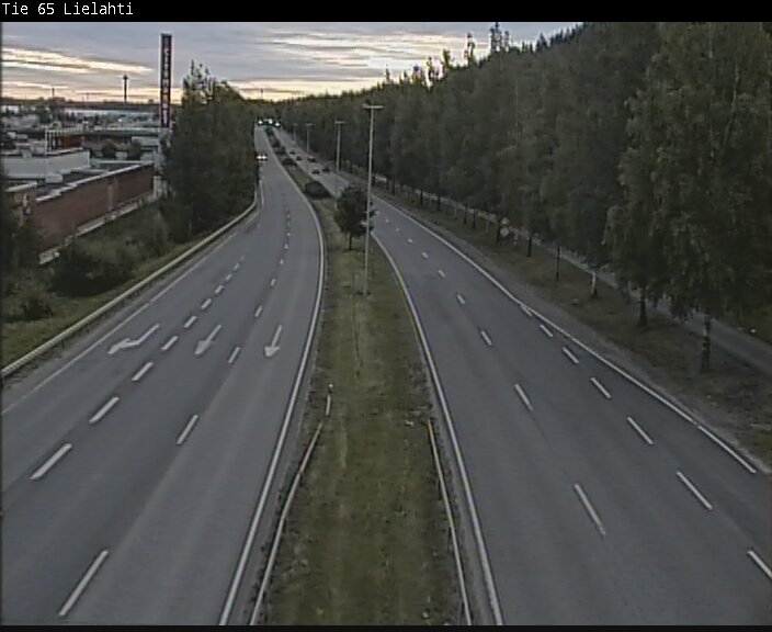 Weather Camera Image Väg 65 Tammerfors, Lielahti, Tampere, Pirkanmaa