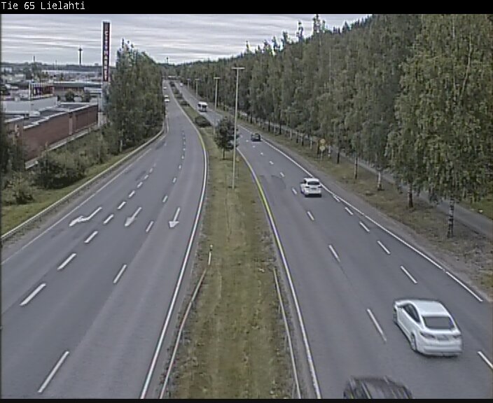 Weather Camera Image Väg 65 Tammerfors, Lielahti, Tampere, Pirkanmaa