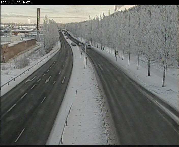 Weather Camera Image Väg 65 Tammerfors, Lielahti, Tampere, Pirkanmaa