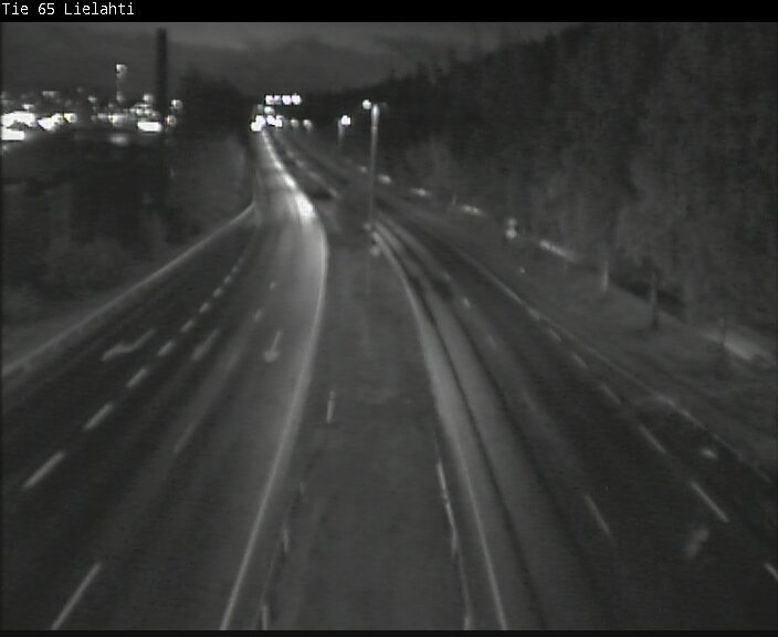 Weather Camera Image Väg 65 Tammerfors, Lielahti, Tampere, Pirkanmaa