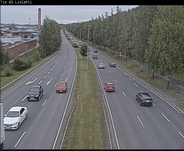 Weather Camera Image Road 65 Tampere, Lielahti, Tampere, Pirkanmaa